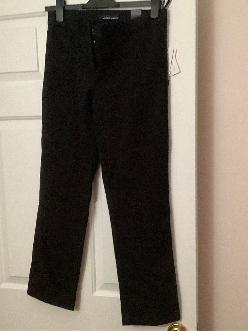 Amanda & Chelsea Black Corduroy Men's Pants